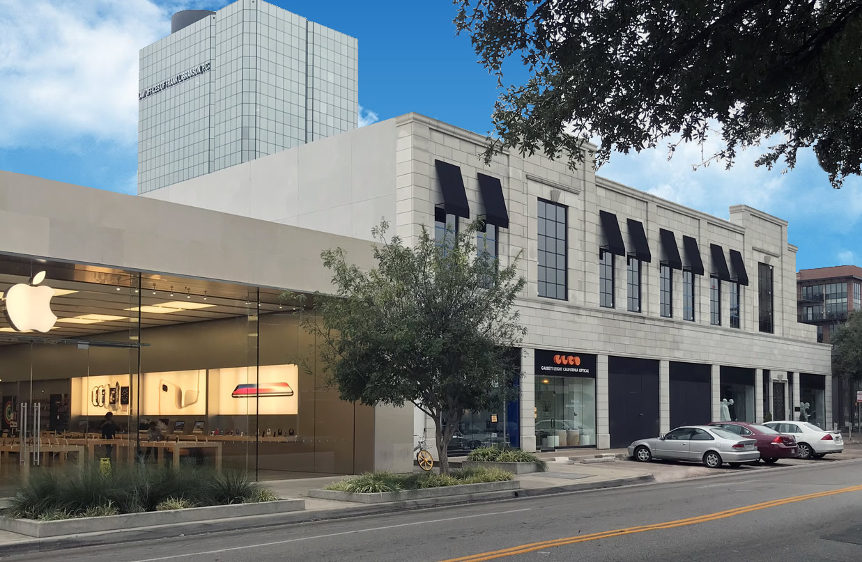 Exterior space retail